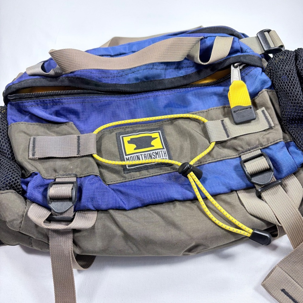 Mountainsmith Day Lumbar Pack Blue Grey Hiking Waist Bag Fanny Pack 13L - Picture 3 of 8